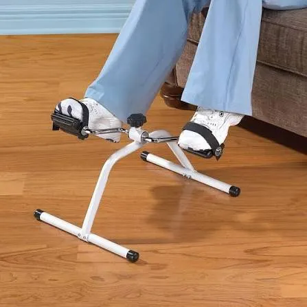 Pedal Exerciser for Seniors Desk Bike Cycle is a compact fitness tool designed for low-impact workouts. It improves blood circulation, strengthens legs, and supports joint mobility.
