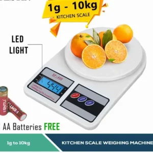 Kitchen Scale  0.1gm To 10kg  with Cell